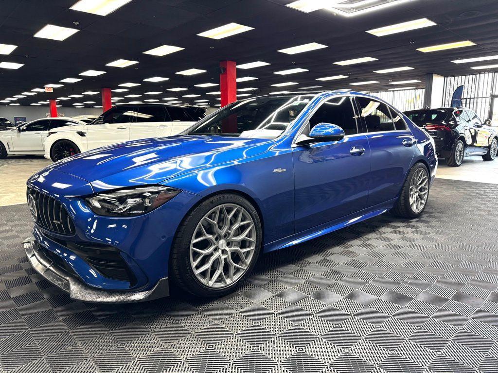 used 2023 Mercedes-Benz AMG C 43 car, priced at $47,899
