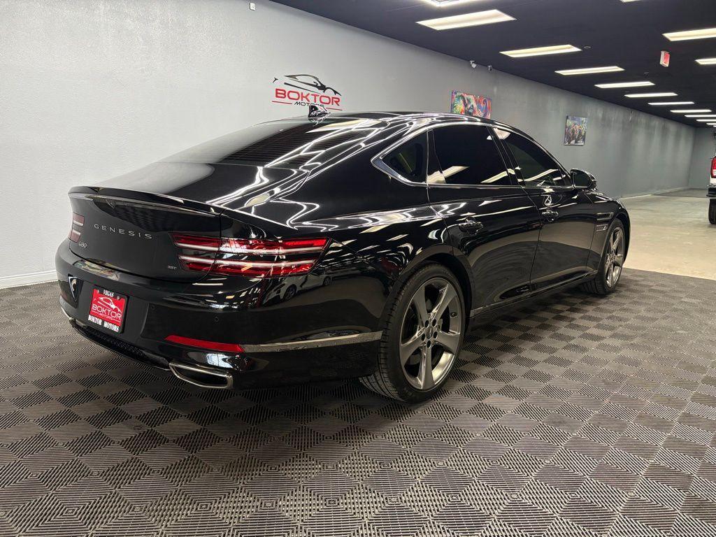 used 2021 Genesis G80 car, priced at $34,899