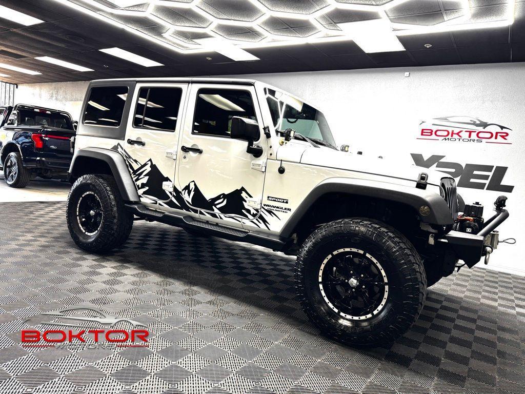 used 2017 Jeep Wrangler Unlimited car, priced at $19,999