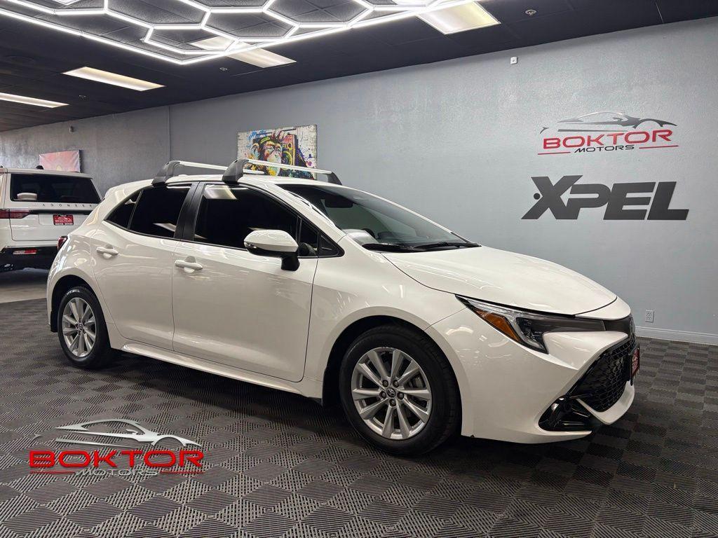 used 2024 Toyota Corolla Hatchback car, priced at $22,999