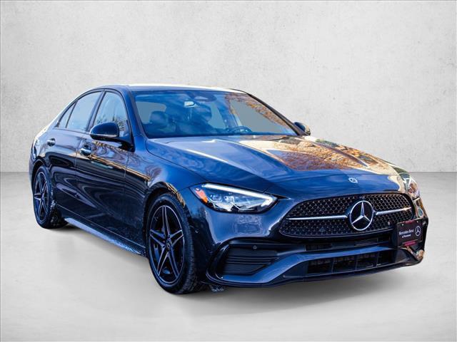 used 2022 Mercedes-Benz C-Class car, priced at $33,995