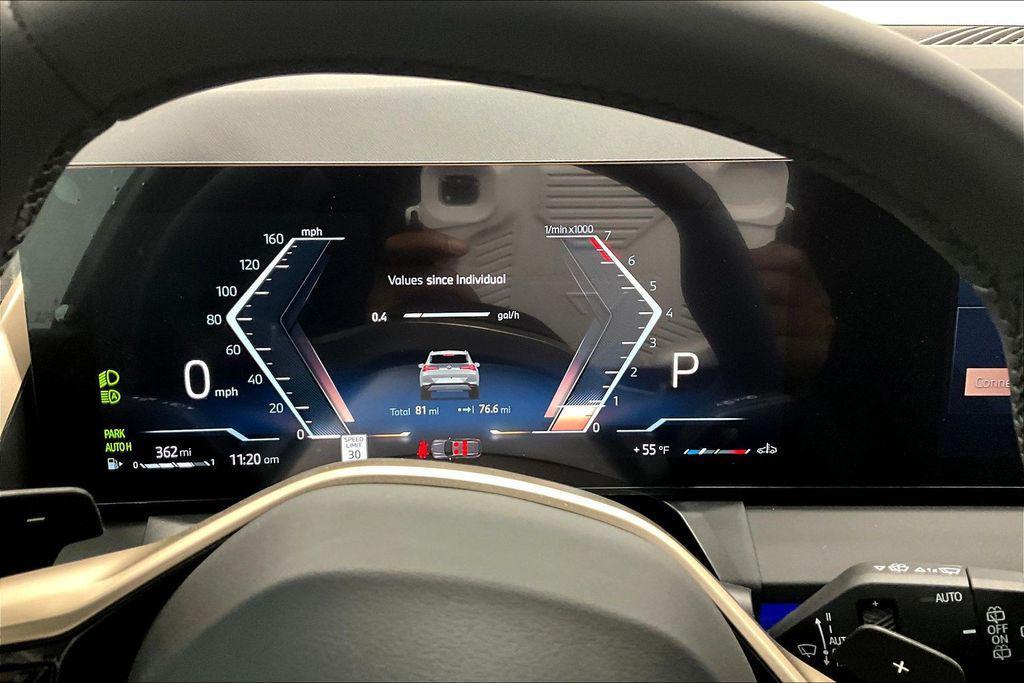 new 2025 BMW X3 car, priced at $55,510