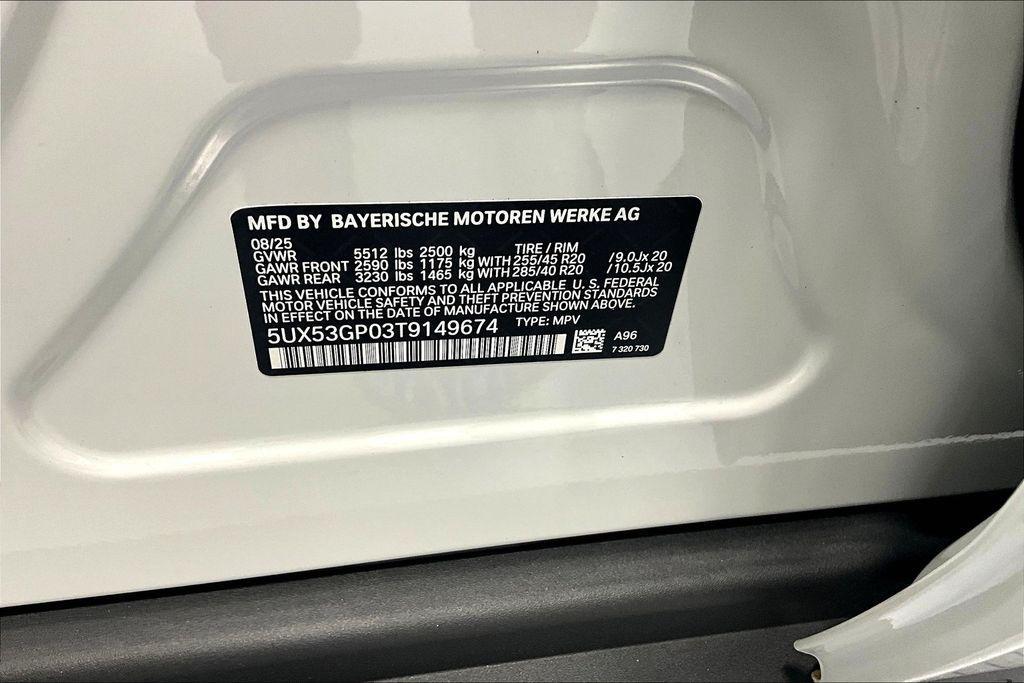 new 2026 BMW X3 car, priced at $55,985