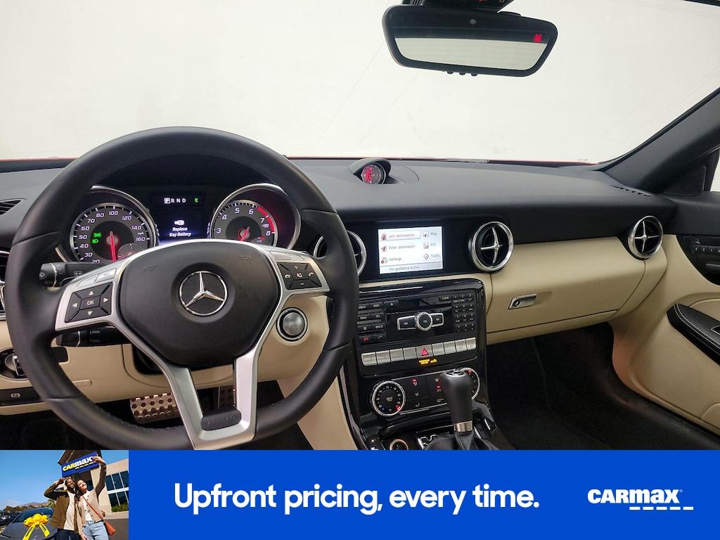 used 2015 Mercedes-Benz SLK-Class car, priced at $27,998