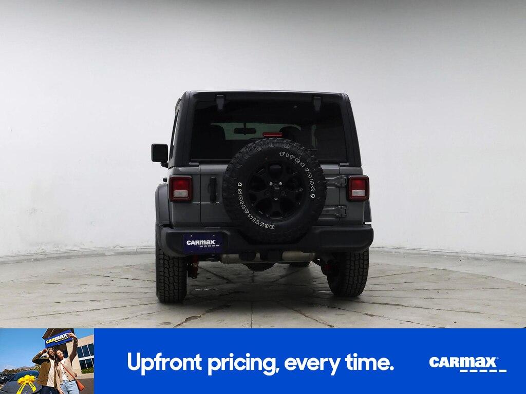 used 2021 Jeep Wrangler car, priced at $29,998