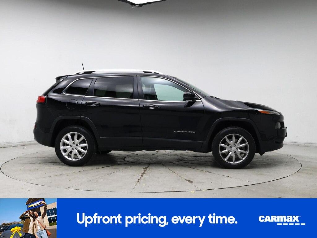 used 2018 Jeep Cherokee car, priced at $14,998