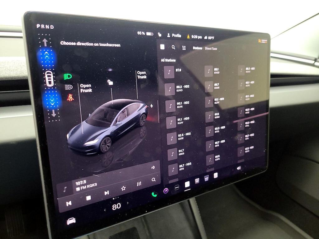 used 2025 Tesla Model 3 car, priced at $38,998