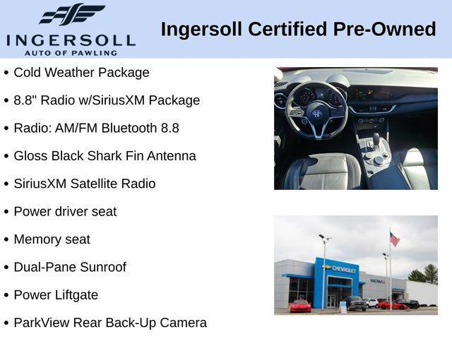 used 2019 Alfa Romeo Stelvio car, priced at $16,500