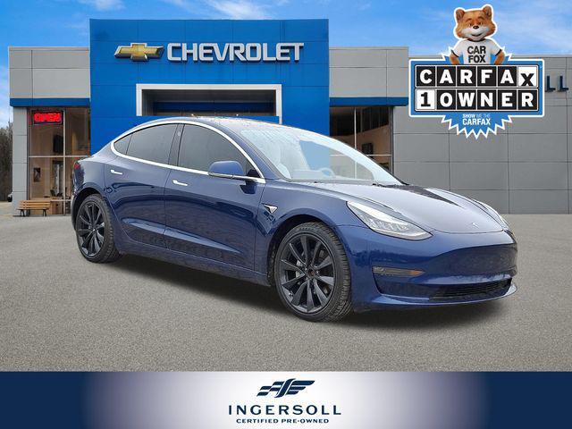 used 2019 Tesla Model 3 car, priced at $18,500
