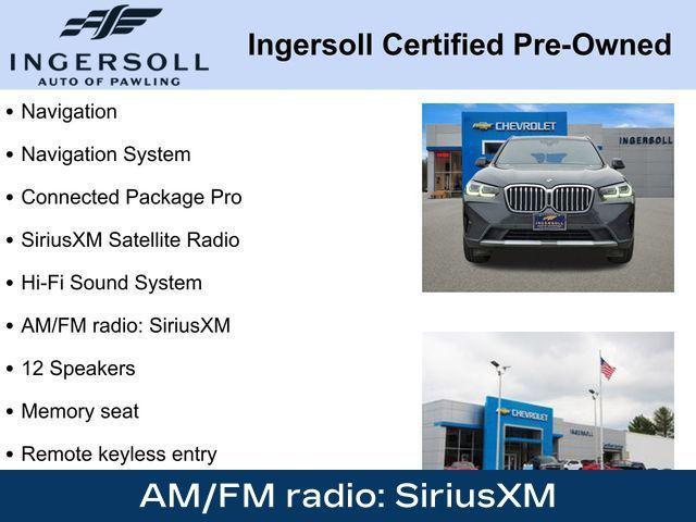 used 2023 BMW X3 car, priced at $28,756