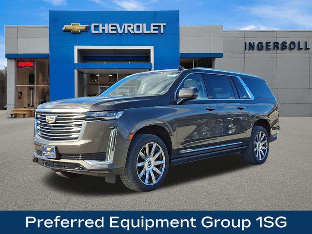 used 2021 Cadillac Escalade ESV car, priced at $53,969
