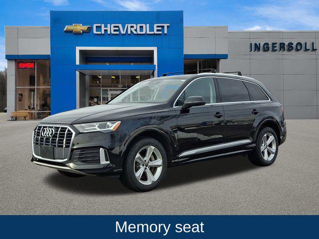 used 2021 Audi Q7 car, priced at $21,821