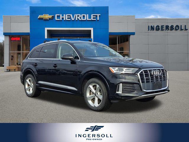 used 2021 Audi Q7 car, priced at $20,992