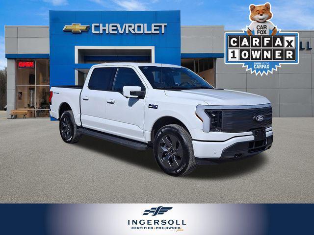 used 2024 Ford F-150 Lightning car, priced at $53,000