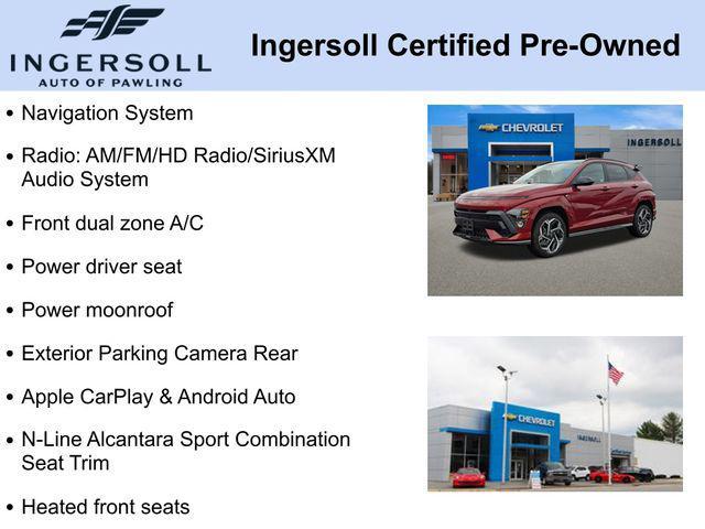 used 2024 Hyundai Kona car, priced at $23,982