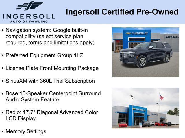 used 2025 Chevrolet Tahoe car, priced at $65,864