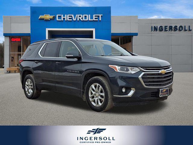 used 2021 Chevrolet Traverse car, priced at $18,619