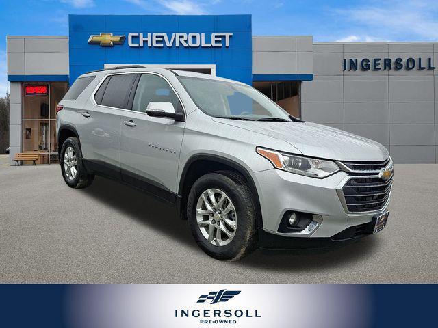 used 2021 Chevrolet Traverse car, priced at $18,996
