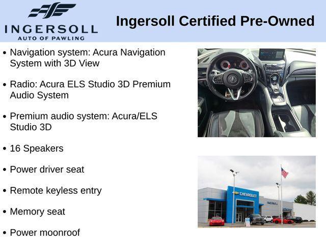 used 2021 Acura RDX car, priced at $24,500