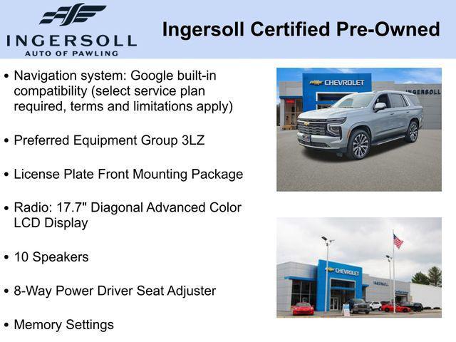 used 2025 Chevrolet Tahoe car, priced at $76,756