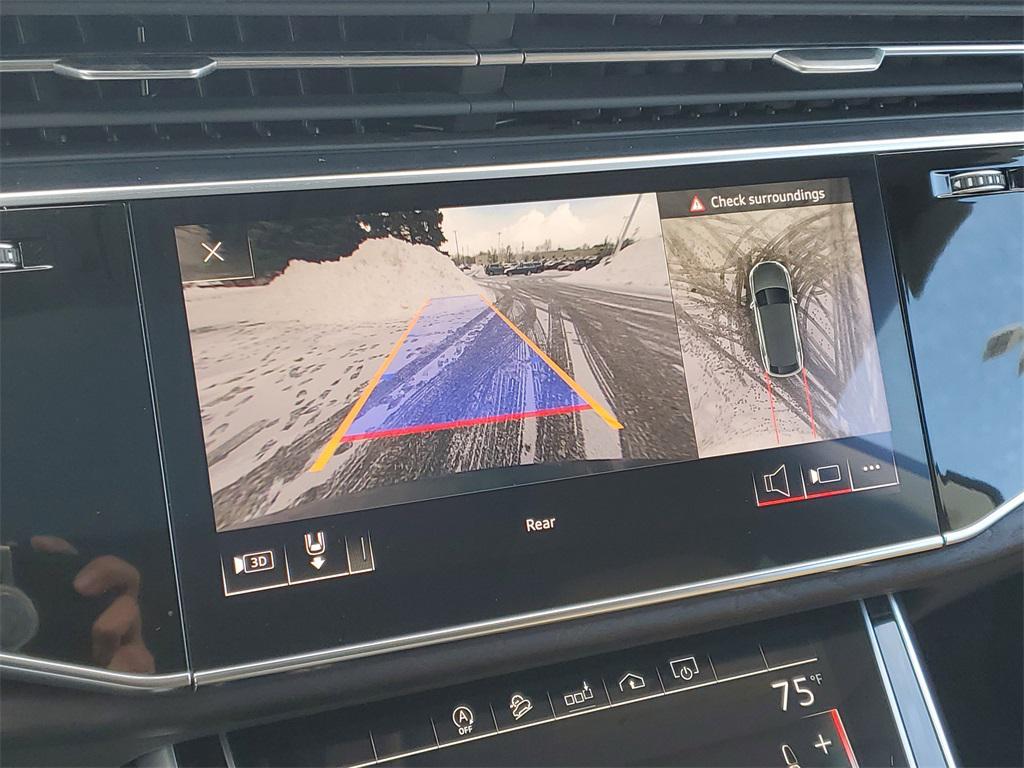 used 2020 Audi Q8 car, priced at $27,000