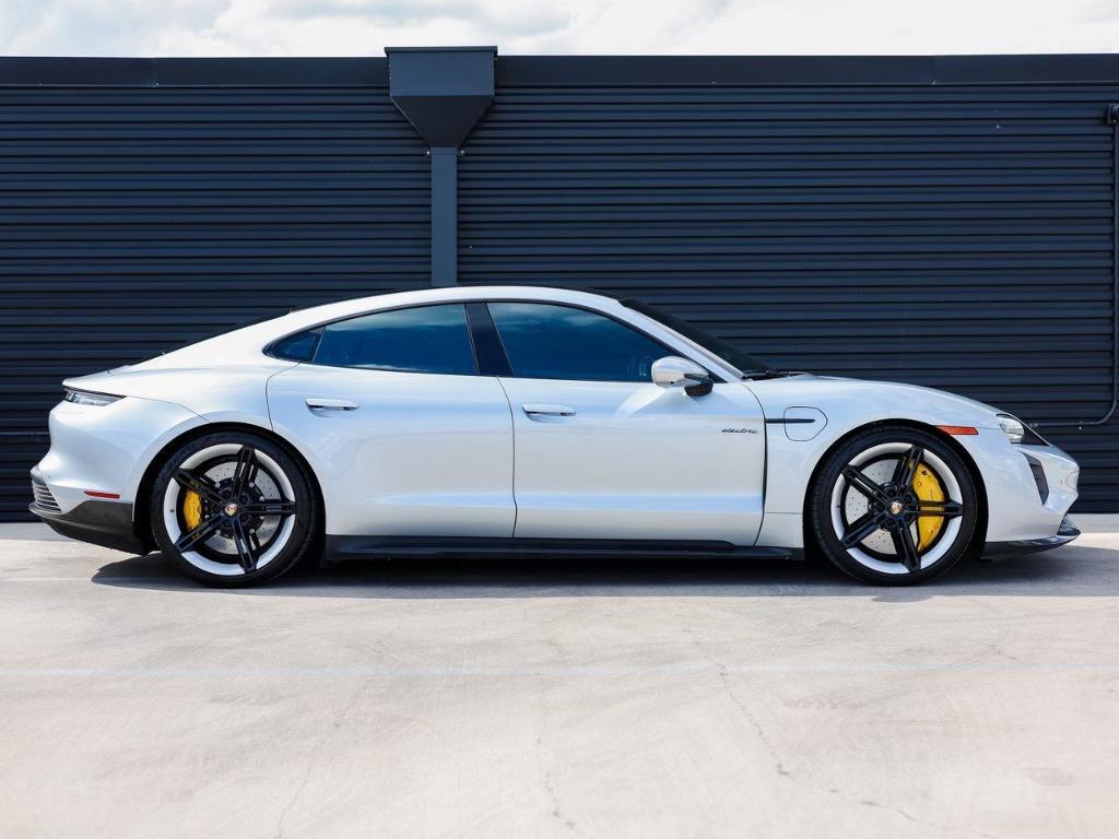 used 2021 Porsche Taycan car, priced at $91,450