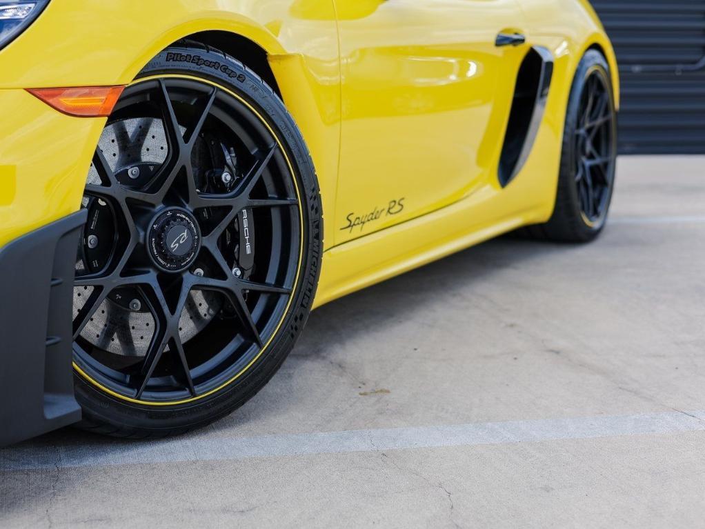 used 2024 Porsche 718 Spyder car, priced at $219,900