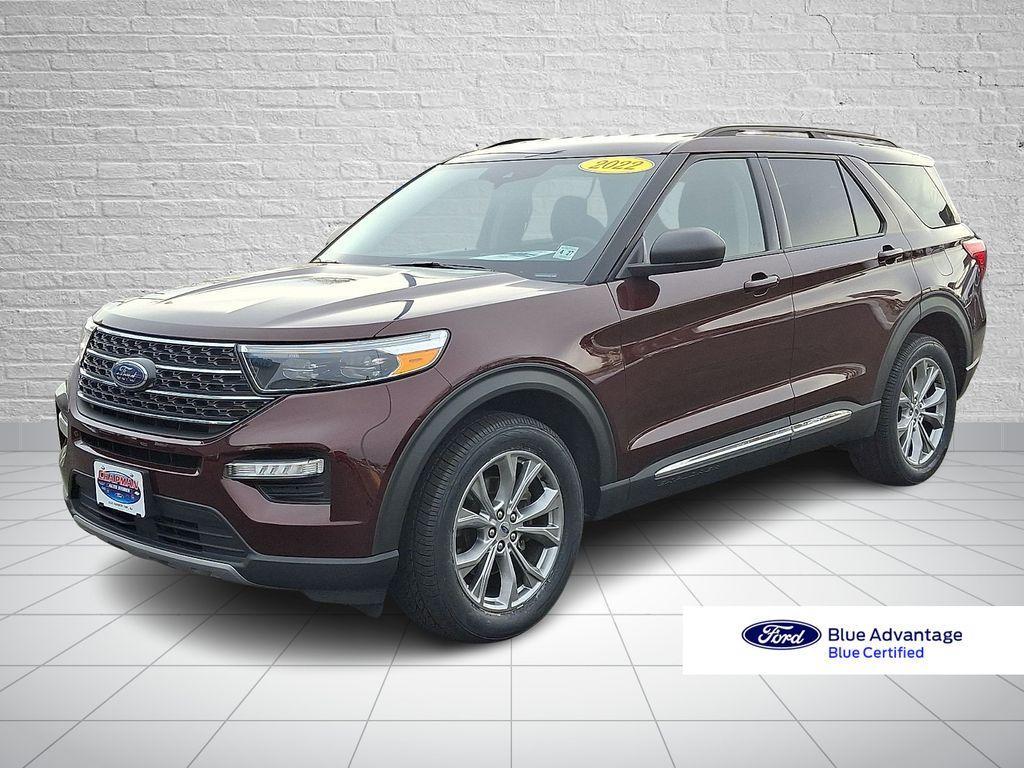 used 2022 Ford Explorer car, priced at $26,923
