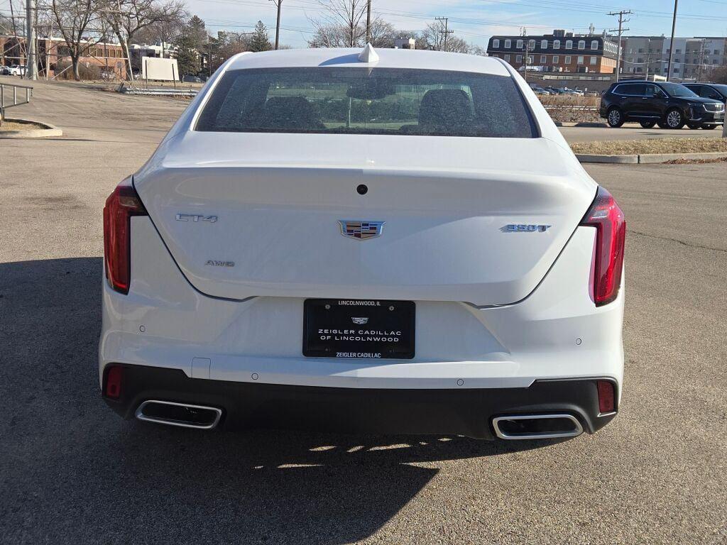 new 2026 Cadillac CT4 car, priced at $39,679