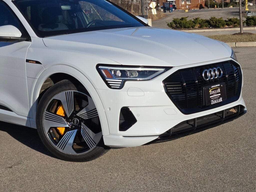 used 2022 Audi e-tron car, priced at $27,500