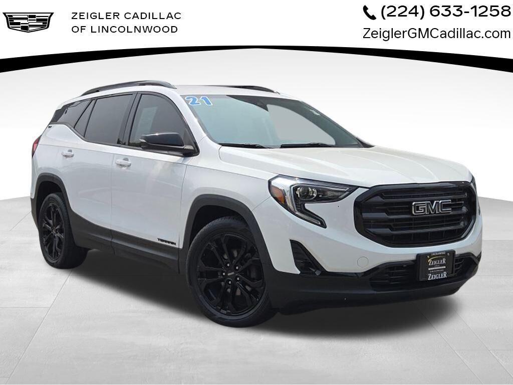 used 2021 GMC Terrain car, priced at $18,999
