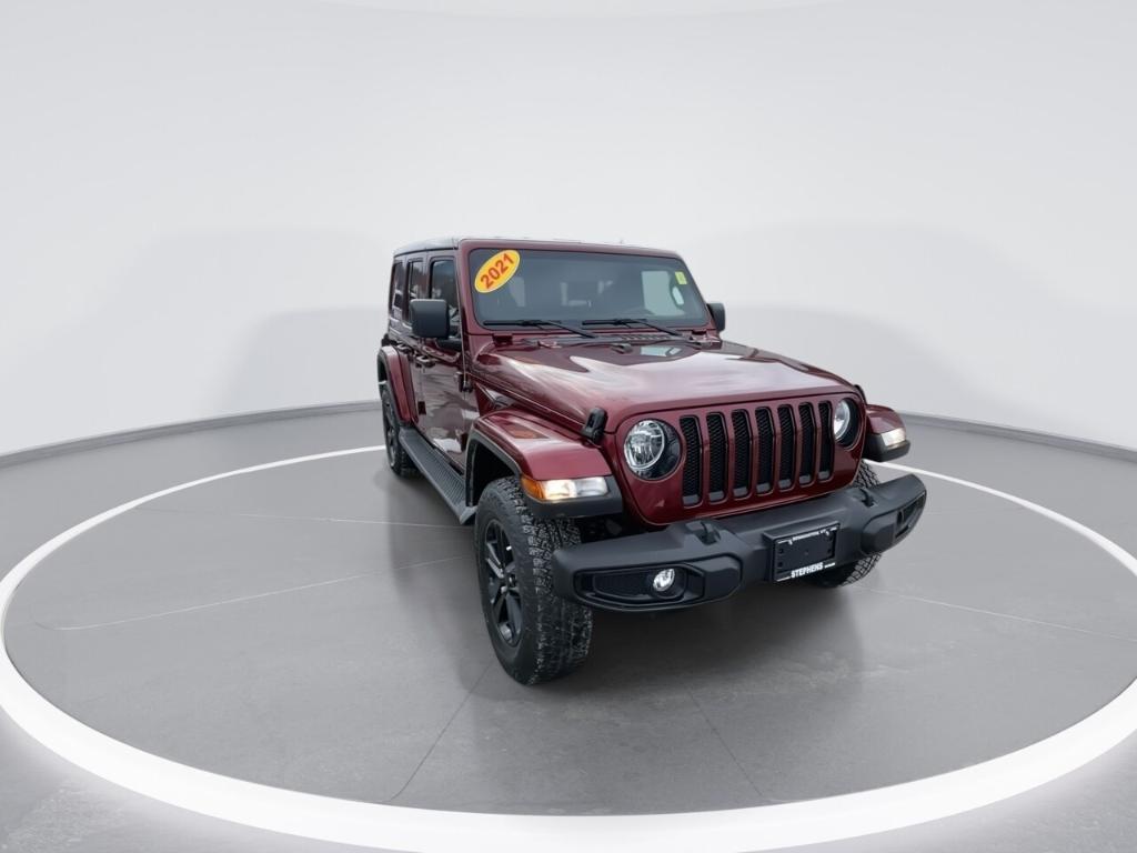 used 2021 Jeep Wrangler Unlimited car, priced at $34,989