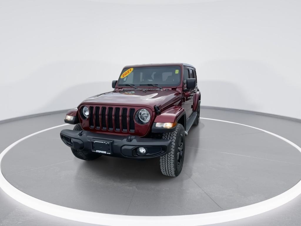 used 2021 Jeep Wrangler Unlimited car, priced at $34,989