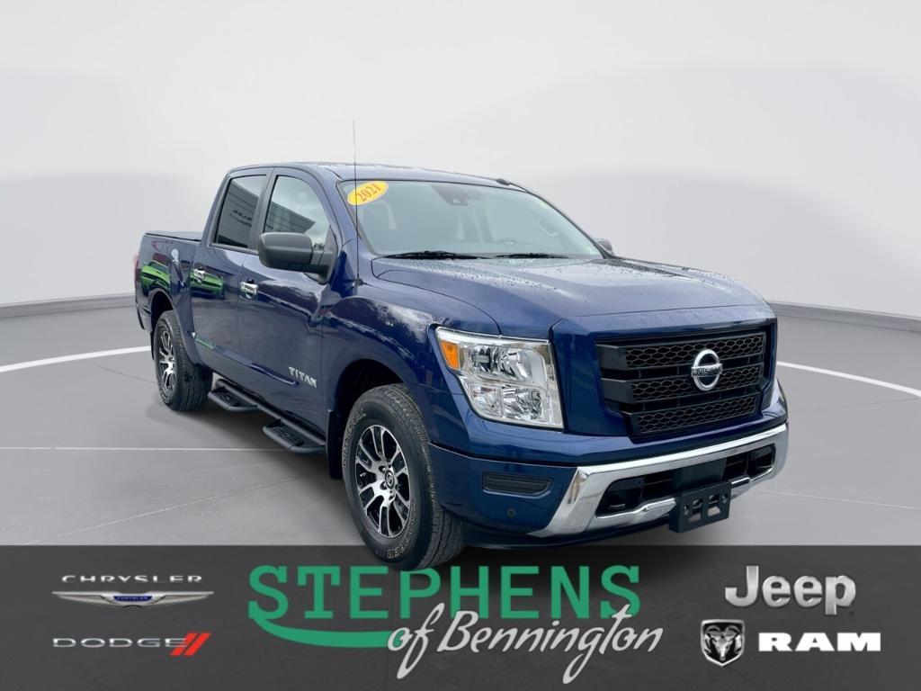 used 2021 Nissan Titan car, priced at $35,999