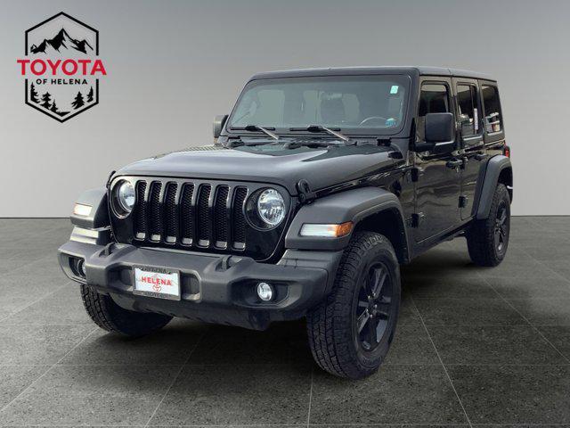 used 2022 Jeep Wrangler Unlimited car, priced at $28,991