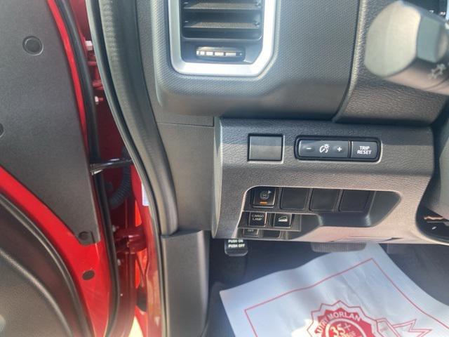 2024 Red Alert Nissan Frontier