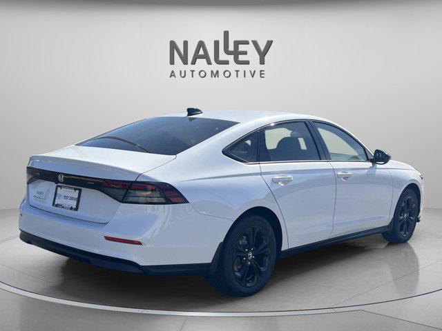 new 2025 Honda Accord car, priced at $30,750