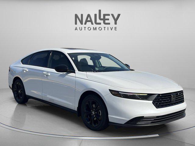 new 2025 Honda Accord car, priced at $30,750