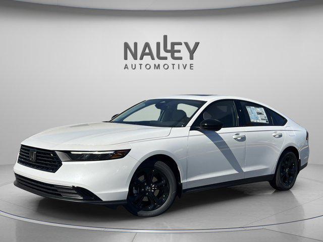 new 2025 Honda Accord car, priced at $30,750
