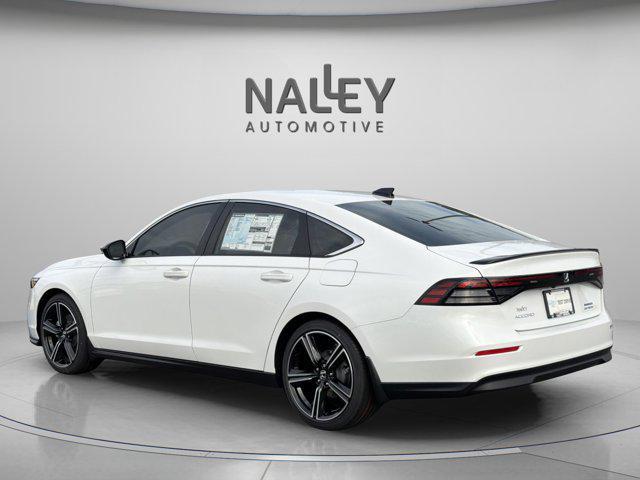 new 2025 Honda Accord Hybrid car, priced at $33,700