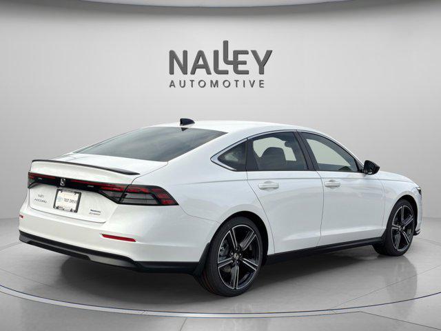 new 2025 Honda Accord Hybrid car, priced at $33,700