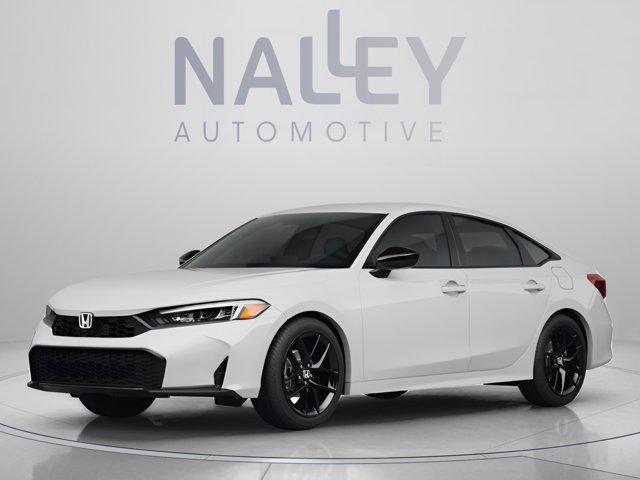 new 2026 Honda Civic car, priced at $26,345