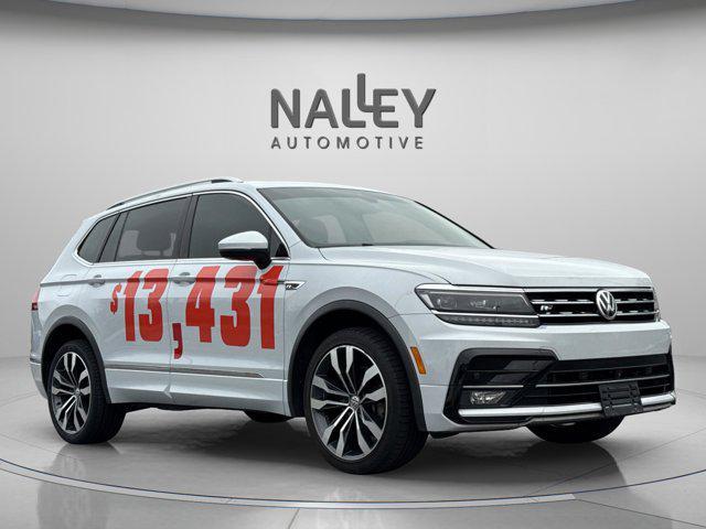 used 2018 Volkswagen Tiguan car, priced at $13,505