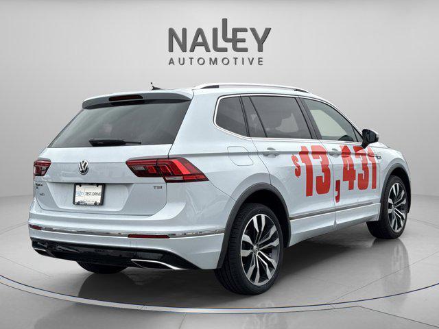 used 2018 Volkswagen Tiguan car, priced at $13,505