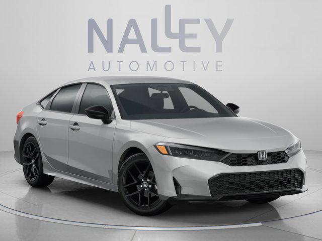 new 2026 Honda Civic car, priced at $28,345