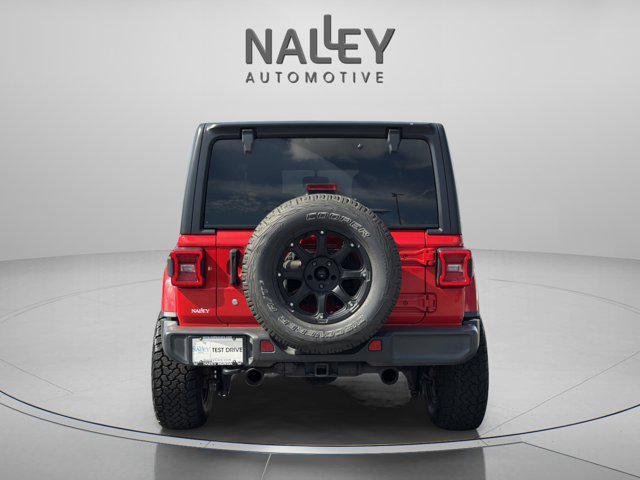 used 2018 Jeep Wrangler Unlimited car, priced at $20,197