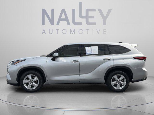 used 2022 Toyota Highlander car, priced at $24,487
