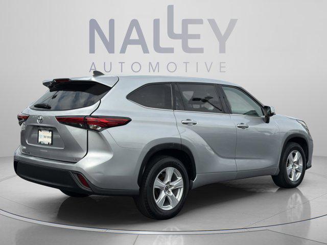 used 2022 Toyota Highlander car, priced at $24,487