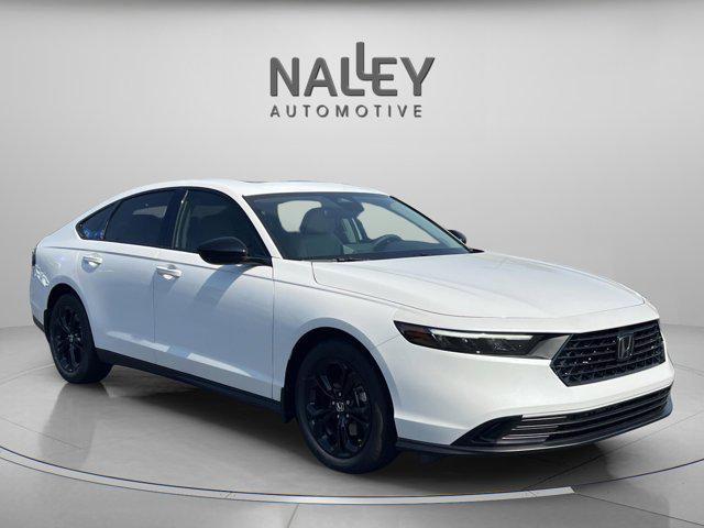 new 2025 Honda Accord car, priced at $30,705