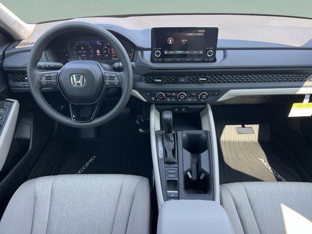 new 2025 Honda Accord car, priced at $30,705